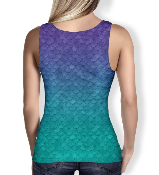 Women's Tank Top - Ariel Mermaid Inspired