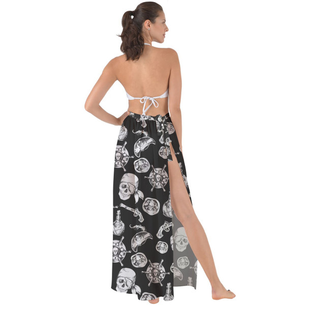 Maxi Sarong Skirt - A Pirate Life