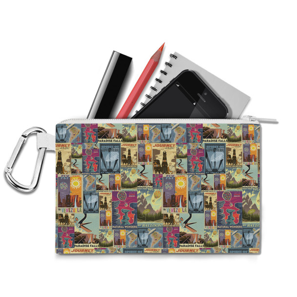 Canvas Zip Pouch - Pixar Up Travel Posters