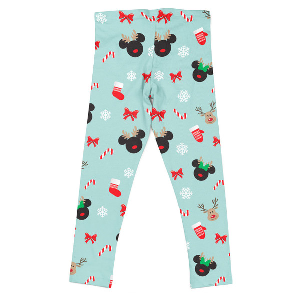 Girls' Leggings - Christmas Mickey & Minnie Reindeers