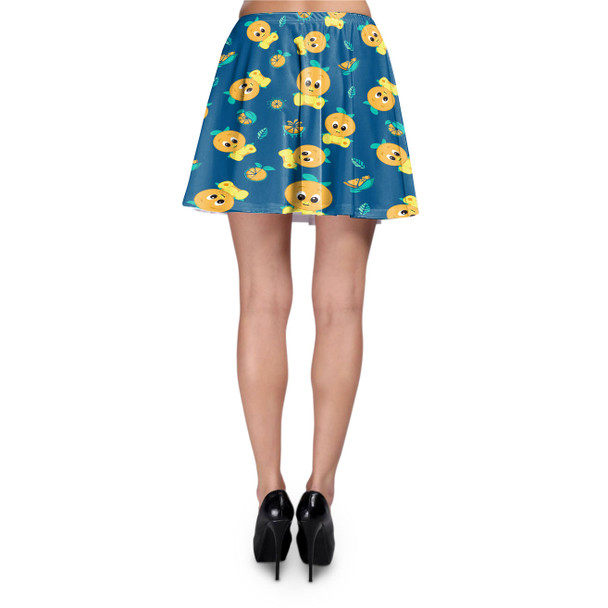 Skater Skirt - Orange Bird Disney Parks Inspired