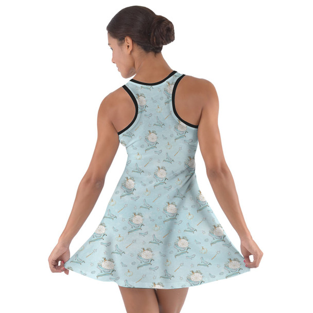 Cotton Racerback Dress - Glass Slipper Cinderella Inspired