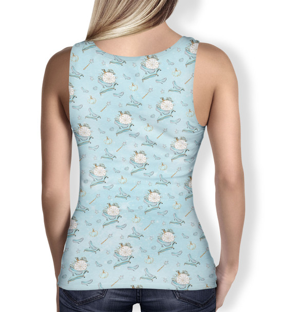 Women's Tank Top - Glass Slipper Cinderella Inspired