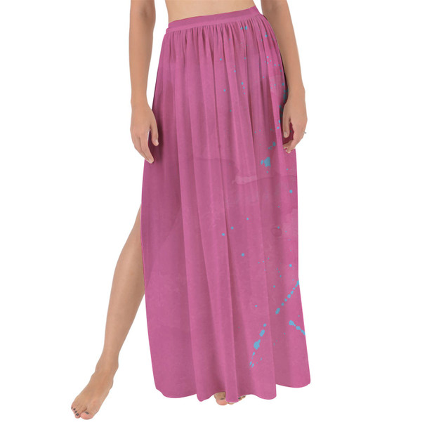 Maxi Sarong Skirt - Pink or Blue Sleeping Beauty Inspired