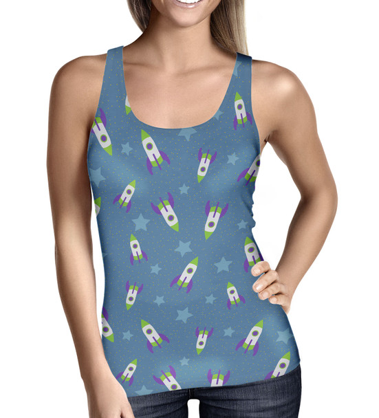 Women's Tank Top - Buzz Lightyear Space Ships