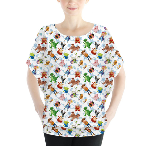 Batwing Chiffon Top - Toy Story Friends