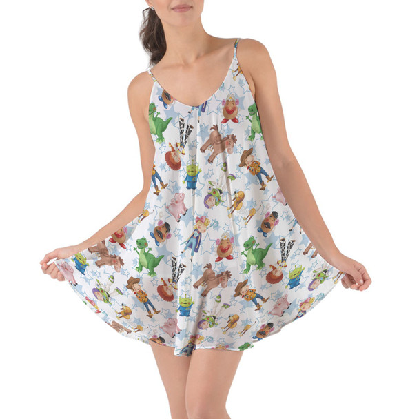 Beach Cover Up Dress - Toy Story Friends