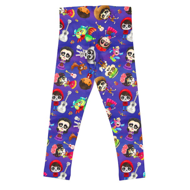 Girls' Leggings - Poco Loco Coco Inspired