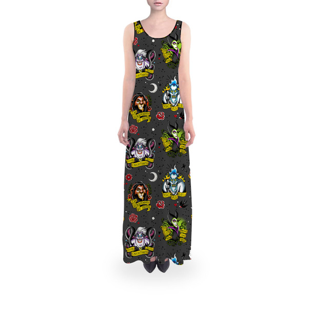 Flared Maxi Dress - Villain Tattoos