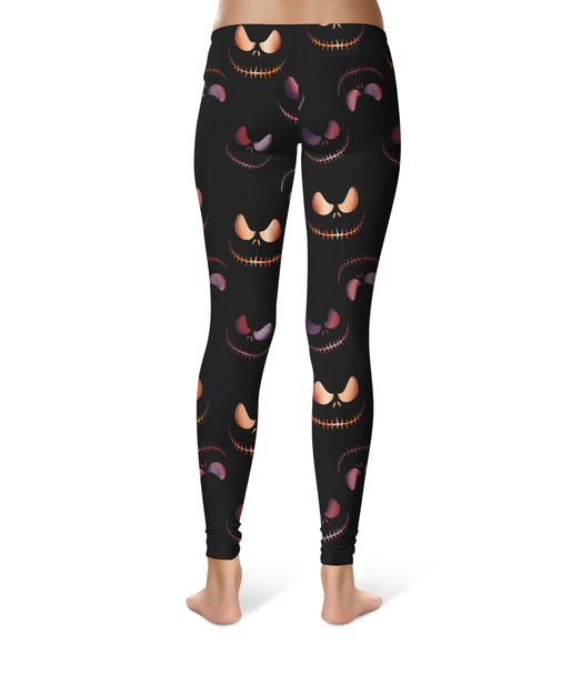 Sport Leggings - Pumpkin King Halloween Inspired