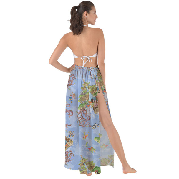 Maxi Sarong Skirt - Briar Patch Splash