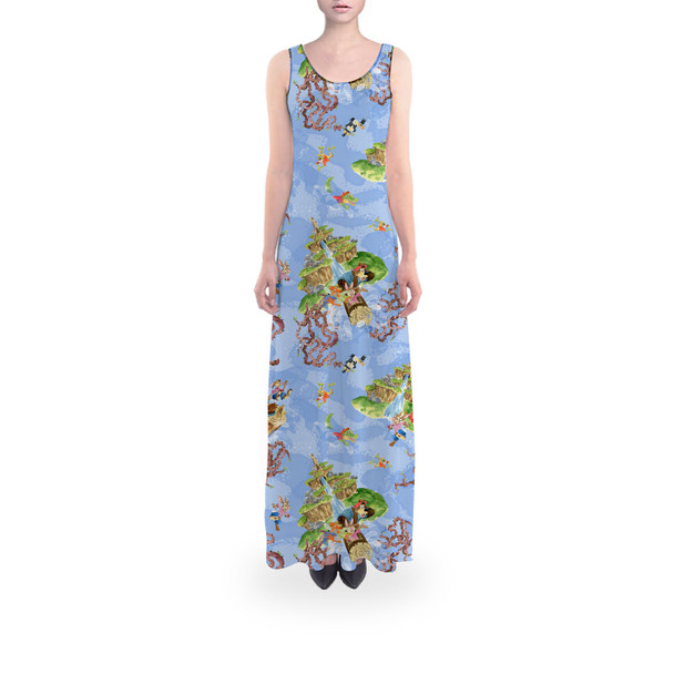 Flared Maxi Dress - Briar Patch Splash