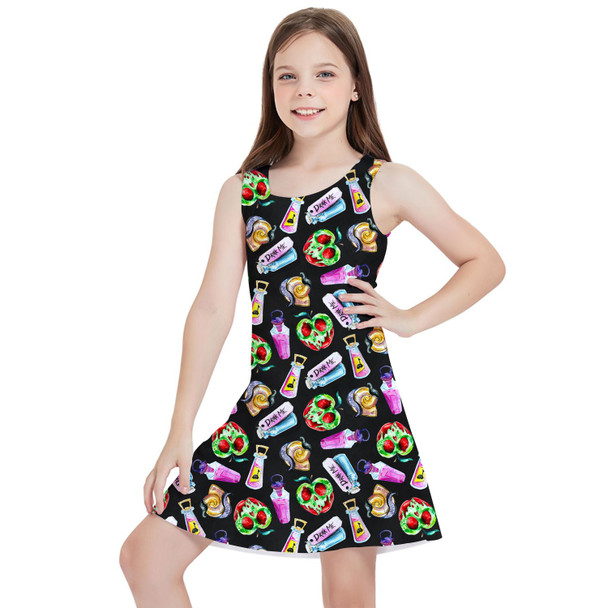 Girls Sleeveless Dress - Pick Your Poison