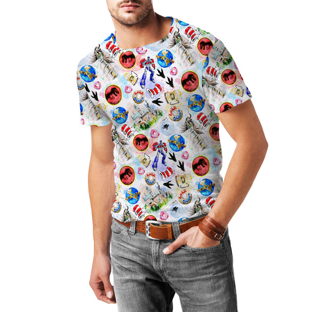 Men's Cotton Blend T-Shirt - A Universal Adventure