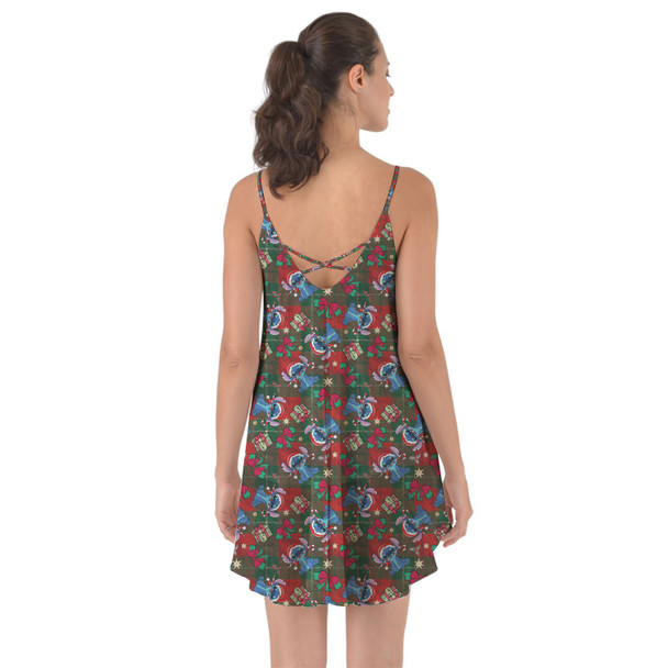 Beach Cover Up Dress - Happy Stitch Christmas