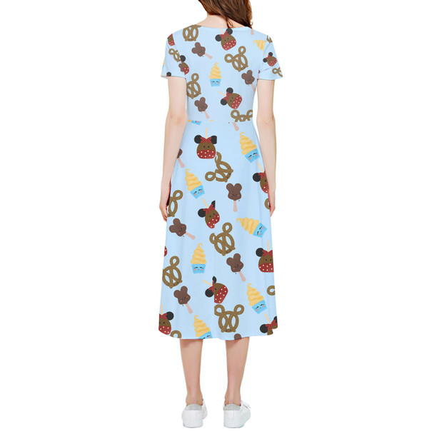 High Low Midi Dress - Snack Goals Disney Parks Inspired