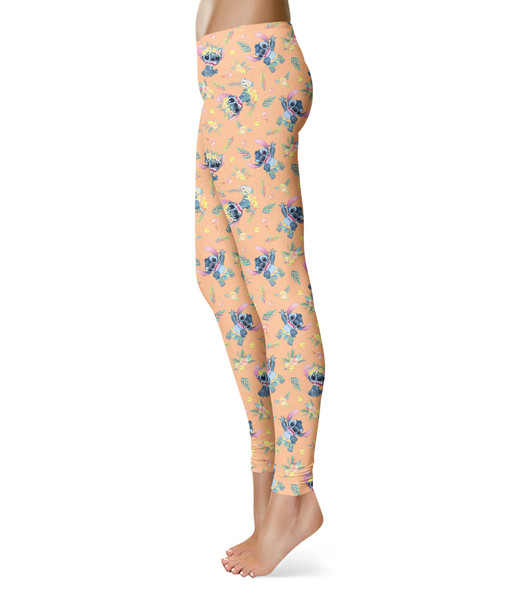 Sport Leggings - Tropical Stitch