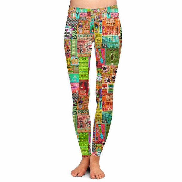 Yoga Waist Full Length Leggings -Adult S / Girl's 10-12 - Weasleys Wizard Wheezes