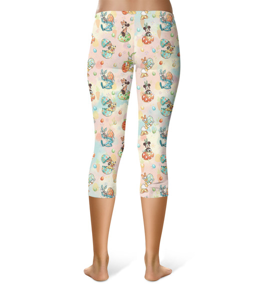 Sport Capri Leggings - Mickey's Easter Celebration