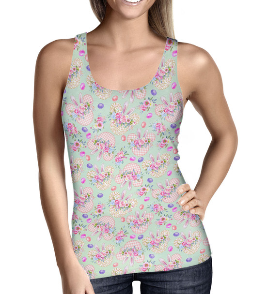 Women's Tank Top - Mouse Ears Easter Bunny