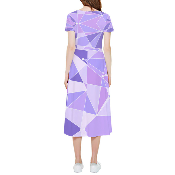 High Low Midi Dress - The Purple Wall