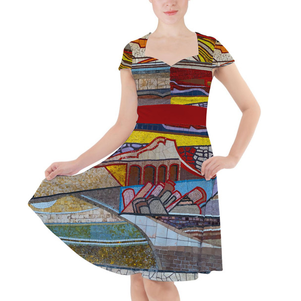 Sweetheart Midi Dress - The Mosaic Wall