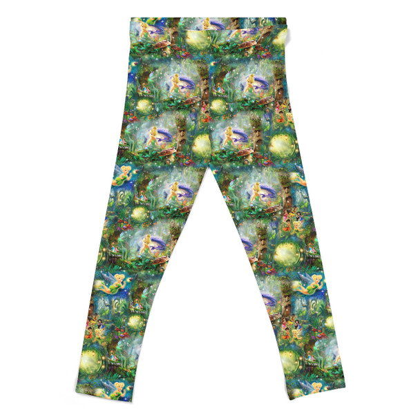 Girls' Leggings - Tinkerbell in Pixie Hollow