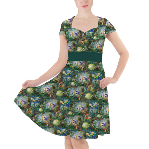 Sweetheart Midi Dress - Tinkerbell in Pixie Hollow