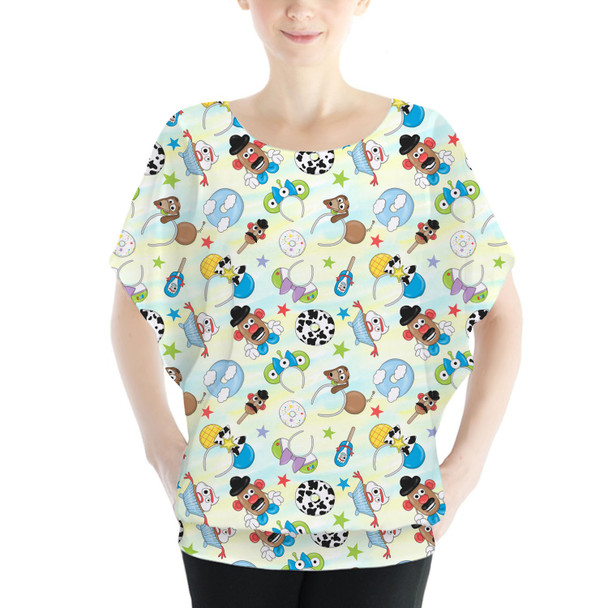 Batwing Chiffon Top - Toy Story Style