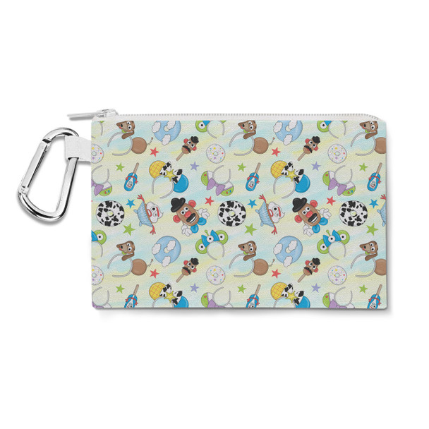 Canvas Zip Pouch - Toy Story Style