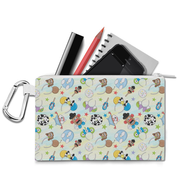 Canvas Zip Pouch - Toy Story Style