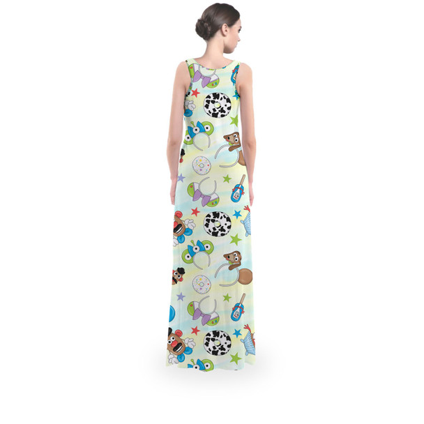 Flared Maxi Dress - Toy Story Style
