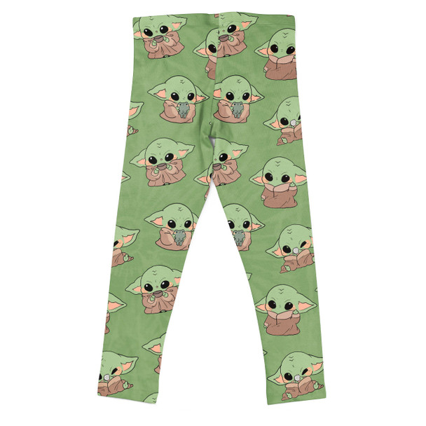 Girls' Leggings - The Child Catching Frogs