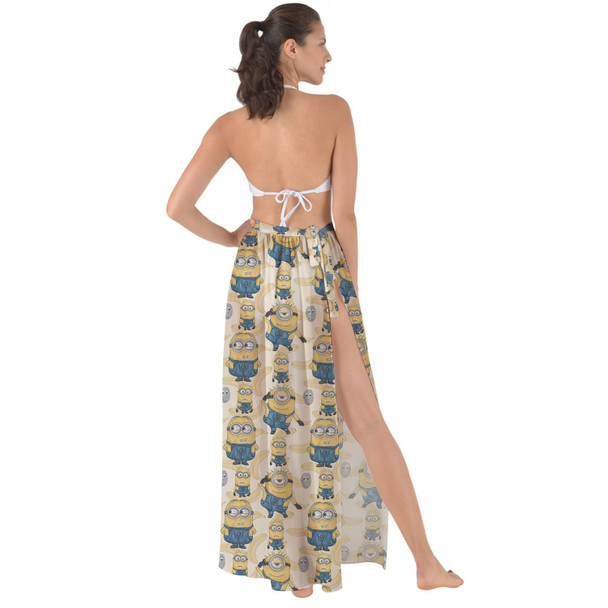 Maxi Sarong Skirt - Minions Bananas