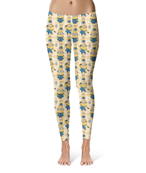 Sport Leggings - Minions Bananas