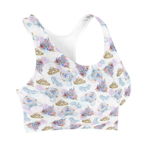 Sports Bra - Watercolor Cinderella