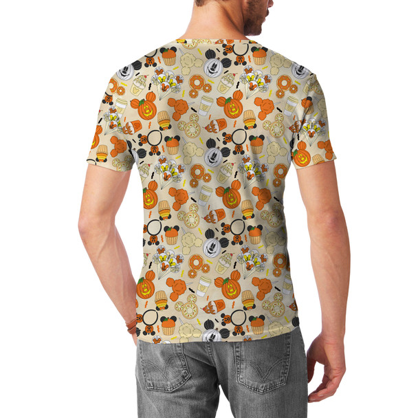 Men's Cotton Blend T-Shirt - Disney Halloween Snacks