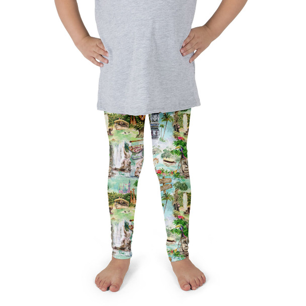 Girls' Leggings - Jungle Cruise Ride