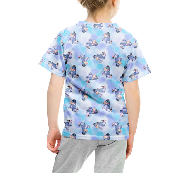 Youth Cotton Blend T-Shirt - Watercolor Eeyore
