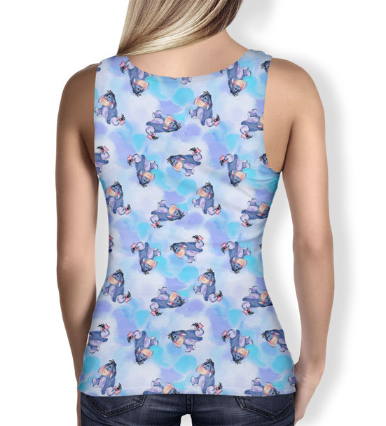 Women's Tank Top - Watercolor Eeyore