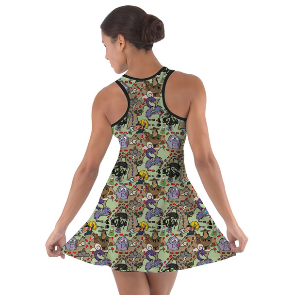 Cotton Racerback Dress - The Emperor's New Groove Inspired