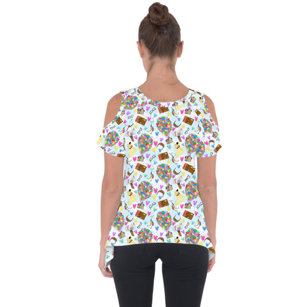 Cold Shoulder Tunic Top - Pixar UP Icons