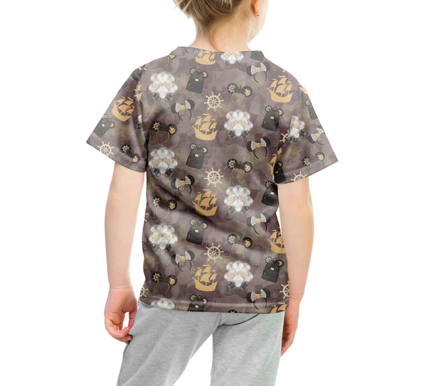Youth Cotton Blend T-Shirt - Main Attraction Pirates of the Caribbean