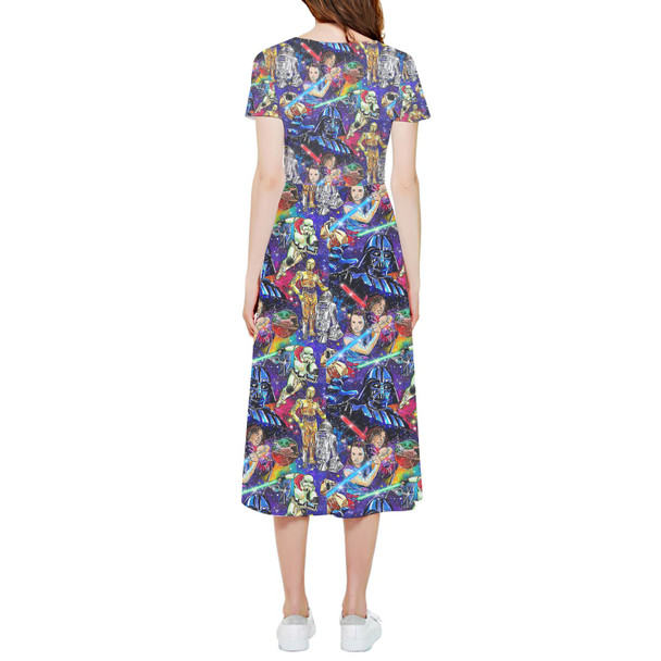 High Low Midi Dress - Skywalker Saga