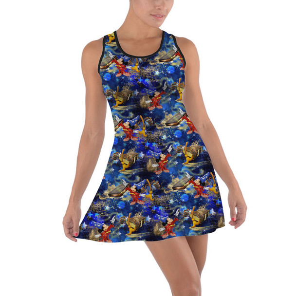 Cotton Racerback Dress - Fantasia