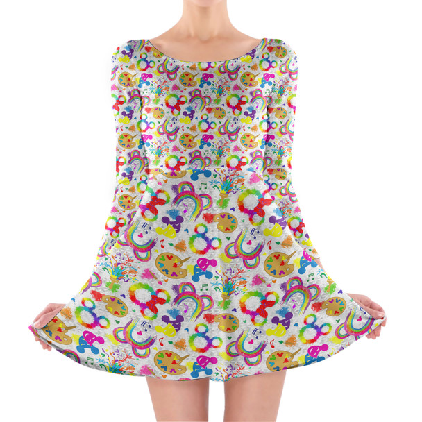 Longsleeve Skater Dress - Festival Of The Arts