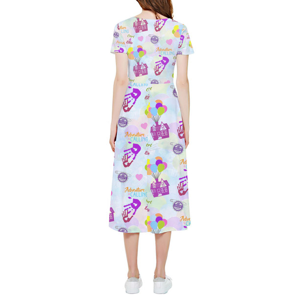 High Low Midi Dress - Carl & Ellie UP Inspired