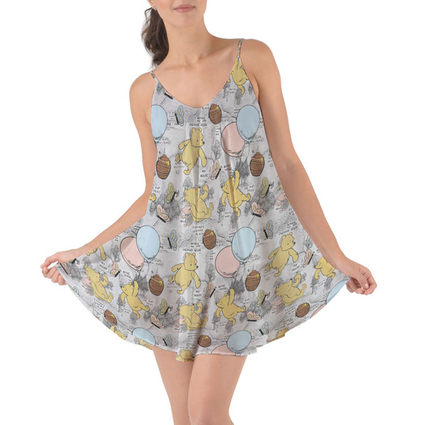 Beach Cover Up Dress - Silly Old Bear