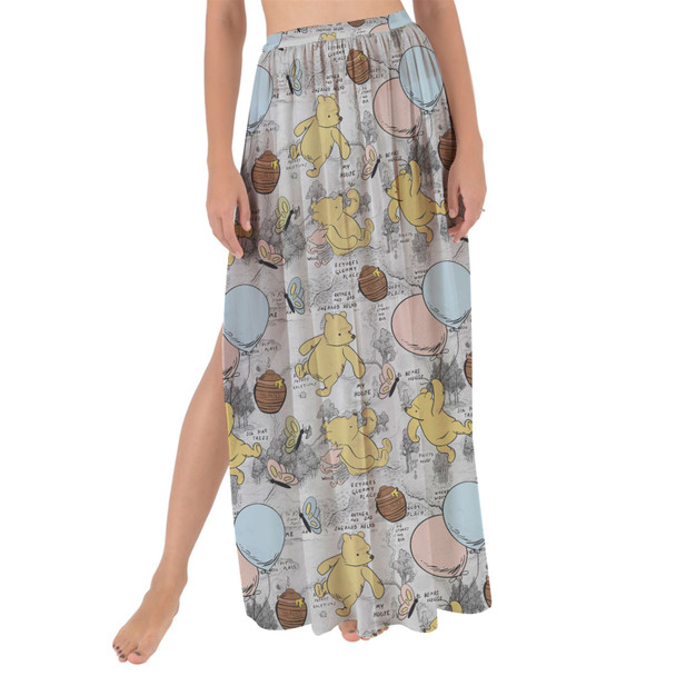 Maxi Sarong Skirt - Silly Old Bear