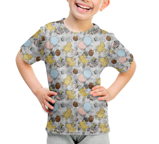 Youth Cotton Blend T-Shirt - Silly Old Bear